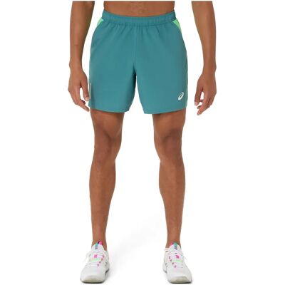 Korte Asics Court 7in Groen S Male Korte Asics Court 7in Groen S Male