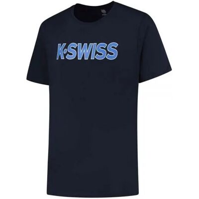 T-shirt K-Swiss Essentials Blauw XL Male T-shirt K-Swiss Essentials Blauw XL Male