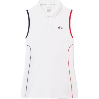 Damespolo Lacoste French Team Blanc 40 Female Damespolo Lacoste French Team Blanc 40 Female