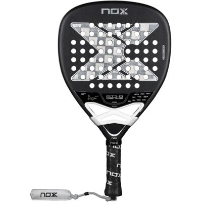 Paddle racket Nox AT10 Genius Attack 18K Alum par Agustín Tapia Noir TU Unisex Paddle racket Nox AT10 Genius Attack 18K Alum par Agustín Tapia Noir TU Unisex