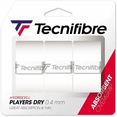 Tennis handgreep Tecnifibre Players Dry Wit TU Unisex Tennis handgreep Tecnifibre Players Dry Wit TU Unisex
