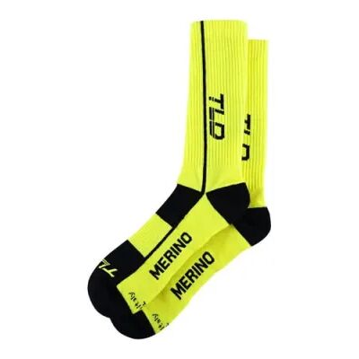 Troy Lee Designs Chill Merino socks Mono Sulfur size L/XL Troy Lee Designs Chill Merino socks Mono Sulfur size L/XL