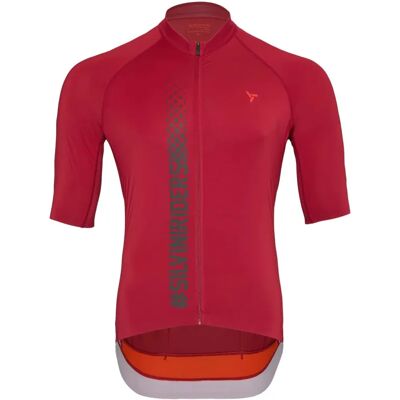 Silvini Mazzano men's jersey short sleeve Merlot/Ruby size L Silvini Mazzano men's jersey short sleeve Merlot/Ruby size L