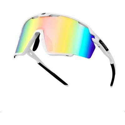 Force Cyclone glasses white/blue-purple lens Force Cyclone glasses white/blue-purple lens