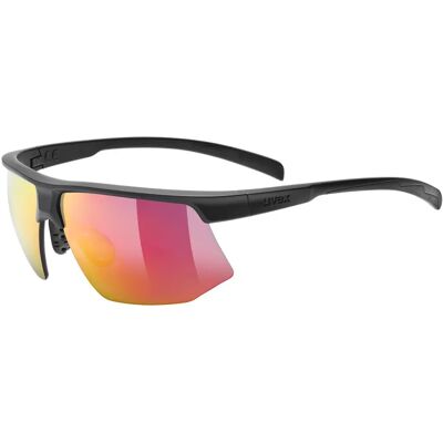 Uvex Aerios Glasses Black Matt / Mir. Red Uvex Aerios Glasses Black Matt / Mir. Red