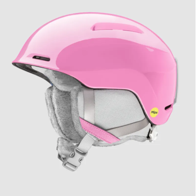 Smith Glide Jr. MIPS ski helmet Vivid Pink Hearts vel. YM (55-59 cm) Smith Glide Jr. MIPS ski helmet Vivid Pink Hearts vel. YM (55-59 cm)
