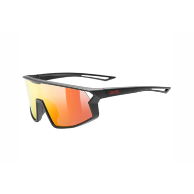 Uvex Skyryse JR. children's glasses Black Matt/Mirror Red Uvex Skyryse JR. children's glasses Black Matt/Mirror Red