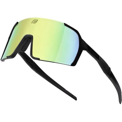 Force Glare glasses black/yellow mirror lens Force Glare glasses black/yellow mirror lens