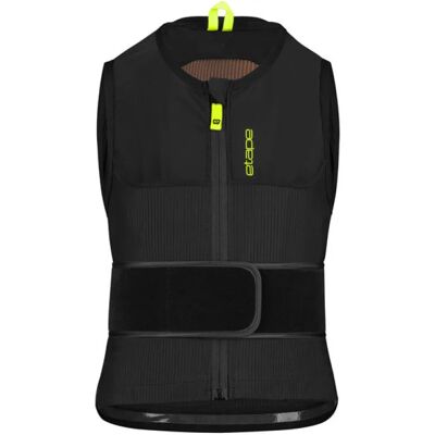 Etape Bone Pro 2.0 Kids Vest with Back Protector Black/Yellow Fluo size 140-152 Etape Bone Pro 2.0 Kids Vest with Back Protector Black/Yellow Fluo size 140-152