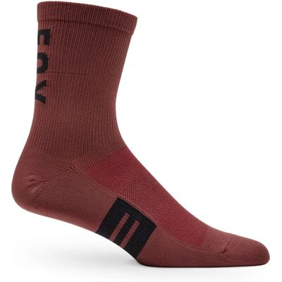 Fox 6" Flexair Merino socks Rust Brown size S/M Fox 6" Flexair Merino socks Rust Brown size S/M