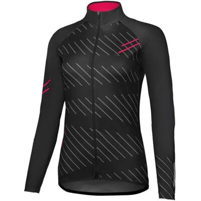 Etape Gaia 2.0 women's jersey long sleeve black/pink size M Etape Gaia 2.0 women's jersey long sleeve black/pink size M