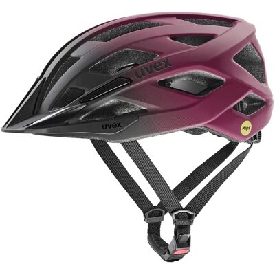 Uvex I-vo 2 mips helmet Cranberry/Black matt size 56-60 cm Uvex I-vo 2 mips helmet Cranberry/Black matt size 56-60 cm