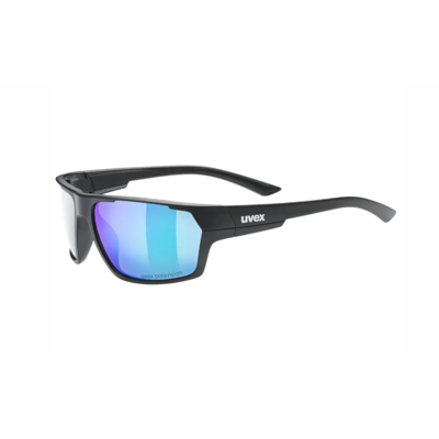 Uvex Sportstyle 233 Polavision glasses Black Matt/Mirror Green Uvex Sportstyle 233 Polavision glasses Black Matt/Mirror Green
