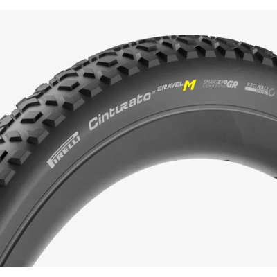 Pirelli Cinturato™ GRAVEL M High Perf., ProWALL, 120tpi, SmartEVO GR, tire kevlar black Pirelli Cinturato™ GRAVEL M High Perf., ProWALL, 120tpi, SmartEVO GR, tire kevlar black