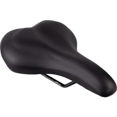 Force Althea Gel Plus trekking saddle black 195 mm Force Althea Gel Plus trekking saddle black 195 mm