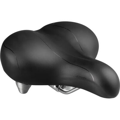 Force Nova 2 women's saddle with spring black 250 Force Nova 2 women's saddle with spring black 250