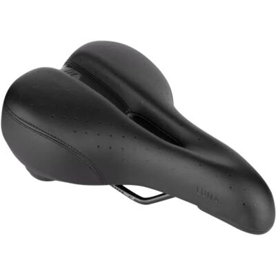 Force Luna Uni women's touring saddle with elastomer Force Luna Uni women's touring saddle with elastomer