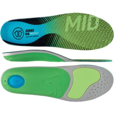 Sidas 3feet Run Protect Mid Arch insoles for running shoes medium arch 1pair sizeXXL/46-48 Sidas 3feet Run Protect Mid Arch insoles for running shoes medium arch 1pair sizeXXL/46-48