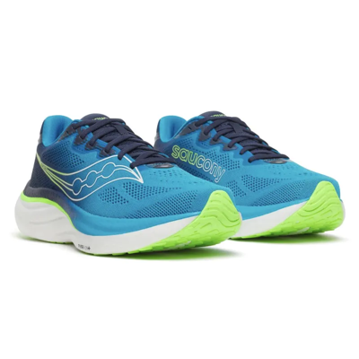 Saucony Ride 19 men's running shoes Cobalt/Slime size 44 Saucony Ride 19 men's running shoes Cobalt/Slime size 44