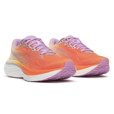 Saucony Ride 19 women's running shoes Fire/Orchid size 40.5 Saucony Ride 19 women's running shoes Fire/Orchid size 40.5