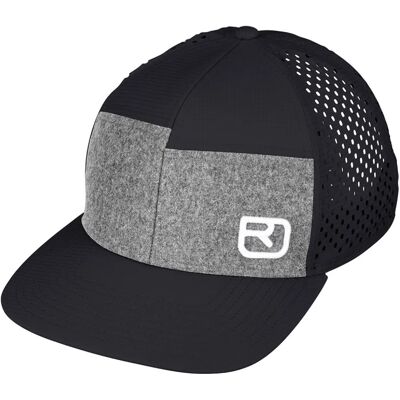 Ortovox Logo Air Trucker cap Black Raven size Uni. Ortovox Logo Air Trucker cap Black Raven size Uni.