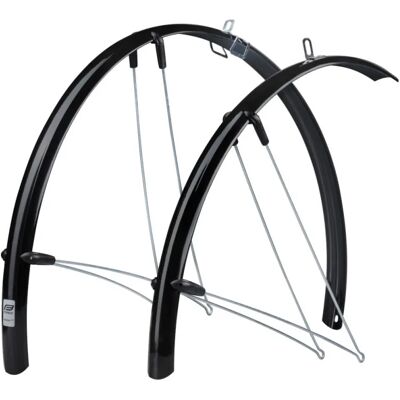 Force Aluflex Vei 28 Svart - Bike Mudguards Force Aluflex Vei 28 Svart - Bike Mudguards