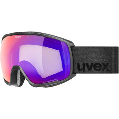 Uvex Vitorious Small CV ski goggles black matt/ruby - green Uvex Vitorious Small CV ski goggles black matt/ruby - green