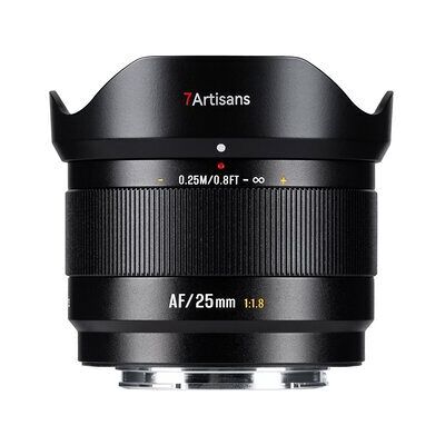 7Artisans AF 25mm f/1.8 LITE Sony E-bevestiging 7Artisans AF 25mm f/1.8 LITE Sony E-bevestiging