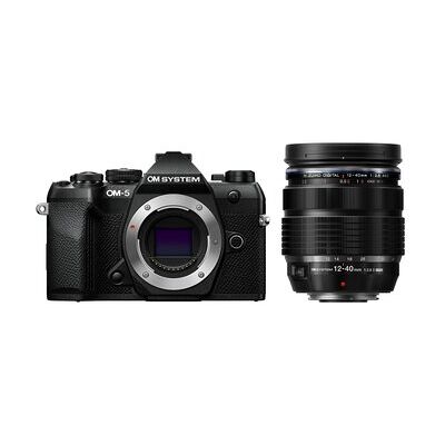 OM SYSTEM OM-5 II + M.Zuiko Digital ED 12-40mm f/2.8 PRO II zwart OM SYSTEM OM-5 II + M.Zuiko Digital ED 12-40mm f/2.8 PRO II zwart