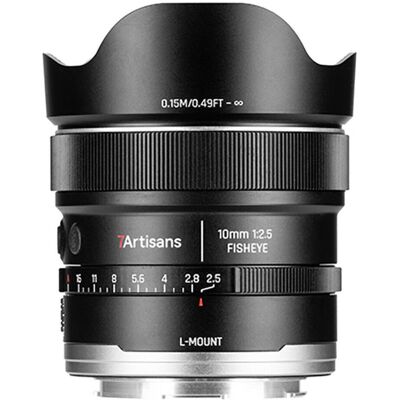 7Artisans AF 10 mm f/2,5 MAX Fisheye L-Mount 7Artisans AF 10 mm f/2,5 MAX Fisheye L-Mount