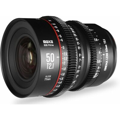Meike Super 35 cinema-objectief 50mm T2.1 Canon EF Meike Super 35 cinema-objectief 50mm T2.1 Canon EF