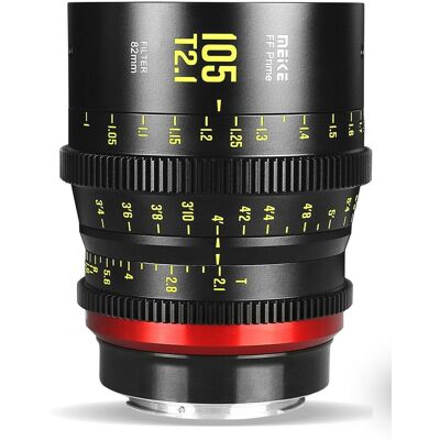 Meike Full Frame Cine Lens 105mm T2.1 RF Mount Meike Full Frame Cine Lens 105mm T2.1 RF Mount