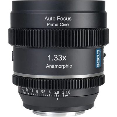 Sirui Anamorfe lens 20mm T/1.8 1.33X S35 AF Sony E-bevestiging Neutrale vlam Sirui Anamorfe lens 20mm T/1.8 1.33X S35 AF Sony E-bevestiging Neutrale vlam