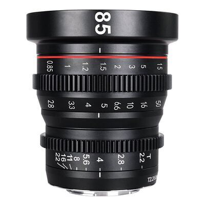 Meike 85 mm T2.2 Cinema Sony E-bevestiging Meike 85 mm T2.2 Cinema Sony E-bevestiging