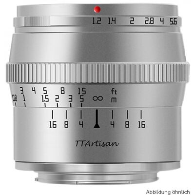 TTArtisan 50mm f/1.2 Fujifilm X zilver TTArtisan 50mm f/1.2 Fujifilm X zilver