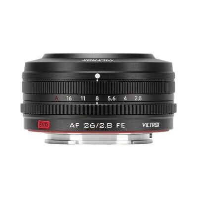 Viltrox AF 26 mm f/2,8 EVO Sony FE-bevestiging Viltrox AF 26 mm f/2,8 EVO Sony FE-bevestiging