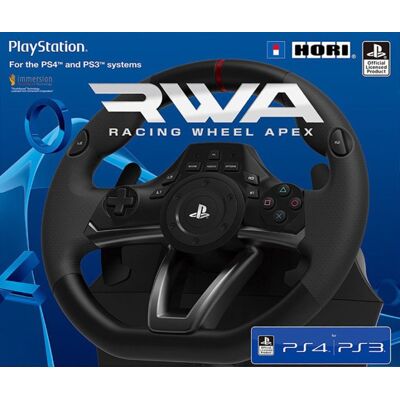 Hori APEX Racing Wheel-Zwart (Diversen) Gebruikt Hori APEX Racing Wheel-Zwart (Diversen) Gebruikt