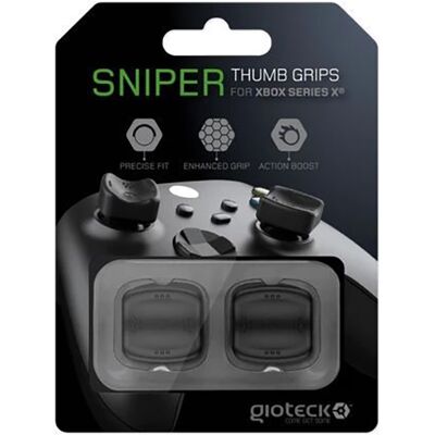 Gioteck Xbox Series X/S Thumb Grips - Siliconen Caps - Antislip - Controle Versterker Gioteck Xbox Series X/S Thumb Grips - Siliconen Caps - Antislip - Controle Versterker