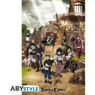 ABYstyle Black Clover Maxi Poster-Black Bull Squad & Yuno (Diversen) Nieuw ABYstyle Black Clover Maxi Poster-Black Bull Squad & Yuno (Diversen) Nieuw