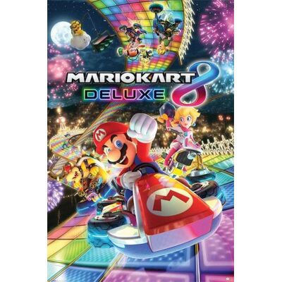 Hole in the Wall Mario Kart Maxi Poster-Mario Kart 8 Deluxe (Diversen) Nieuw Hole in the Wall Mario Kart Maxi Poster-Mario Kart 8 Deluxe (Diversen) Nieuw
