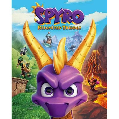 Hole in the Wall Spyro the Dragon Mini Poster-Game Cover Art (Diversen) Nieuw Hole in the Wall Spyro the Dragon Mini Poster-Game Cover Art (Diversen) Nieuw