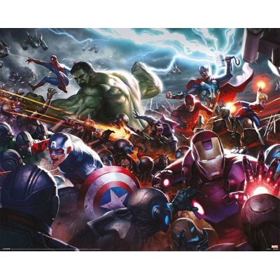 GBeye Hole in the Wall Marvel Mini Poster-Future Fight Heroes Assault (Diversen) Nieuw GBeye Hole in the Wall Marvel Mini Poster-Future Fight Heroes Assault (Diversen) Nieuw