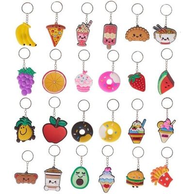 Whitehouse Leisure WL Fobz Food Rubberen Sleutelhanger-Willekeurig (Diversen) Nieuw Whitehouse Leisure WL Fobz Food Rubberen Sleutelhanger-Willekeurig (Diversen) Nieuw