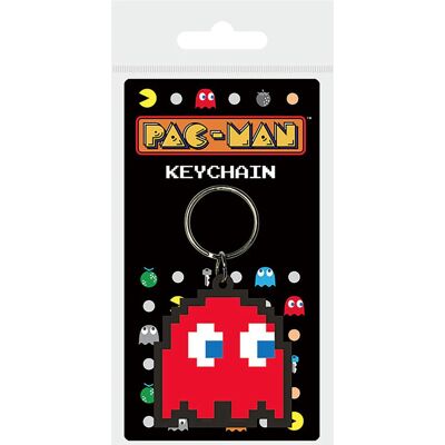 Pyramid Int. Pac-Man Rubberen Sleutelhanger-Blinky (Diversen) Nieuw Pyramid Int. Pac-Man Rubberen Sleutelhanger-Blinky (Diversen) Nieuw