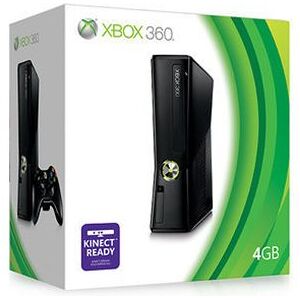 Microsoft Xbox 360 Slim 4GB Zwart-Boxed (Xbox 360) Gebruikt Microsoft Xbox 360 Slim 4GB Zwart-Boxed (Xbox 360) Gebruikt