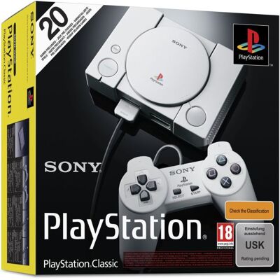 Sony PlayStation Classic-Standaard (PlayStation 1) Gebruikt Sony PlayStation Classic-Standaard (PlayStation 1) Gebruikt