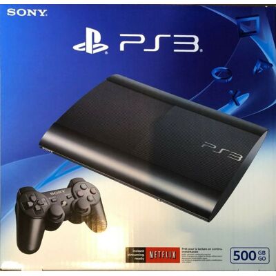 Sony PlayStation 3 Super Slim 500GB-Zwart Boxed (PlayStation 3) Gebruikt Sony PlayStation 3 Super Slim 500GB-Zwart Boxed (PlayStation 3) Gebruikt