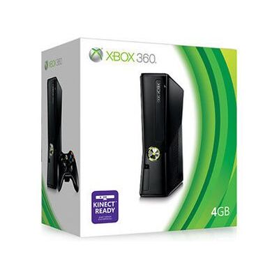 Microsoft Xbox 360 Slim 4GB Zwart-Boxed (Xbox 360) Gebruikt Microsoft Xbox 360 Slim 4GB Zwart-Boxed (Xbox 360) Gebruikt