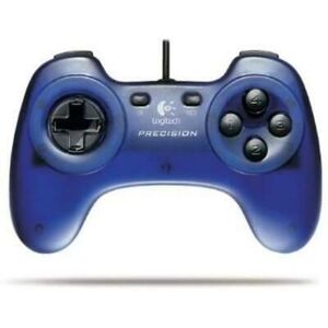 Logitech Precision Wired Controller G-UG15-Transparant Blauw (PC) Gebruikt Logitech Precision Wired Controller G-UG15-Transparant Blauw (PC) Gebruikt