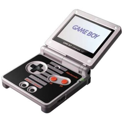 Nintendo Game Boy Advance SP Limited Edition-NES Classic (GBA) Gebruikt Nintendo Game Boy Advance SP Limited Edition-NES Classic (GBA) Gebruikt